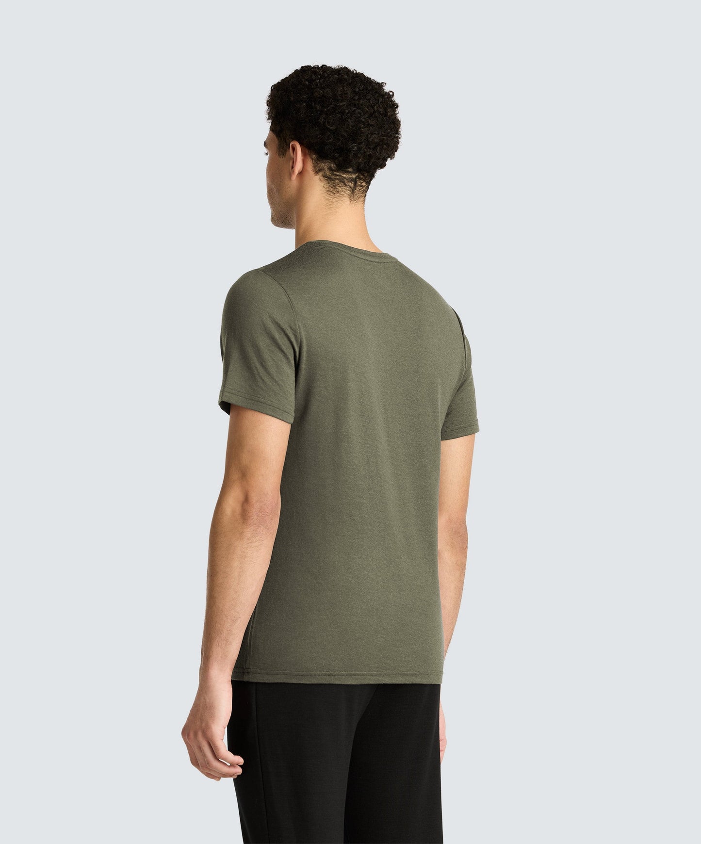 Men's Tall Merino Crew Neck T-Shirt