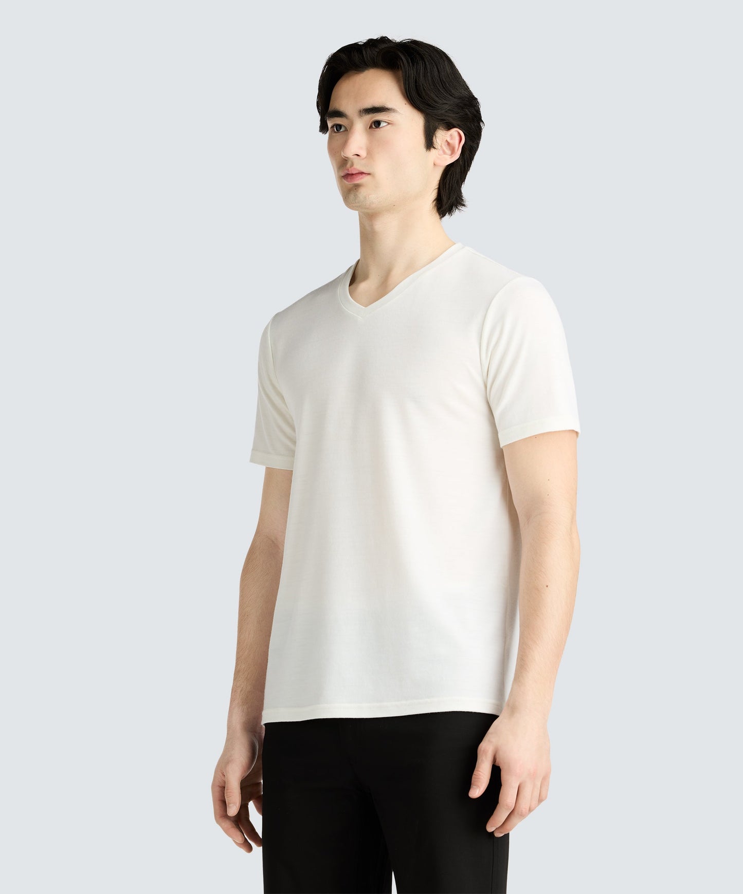 Men's Tall Merino V-Neck T-Shirt
