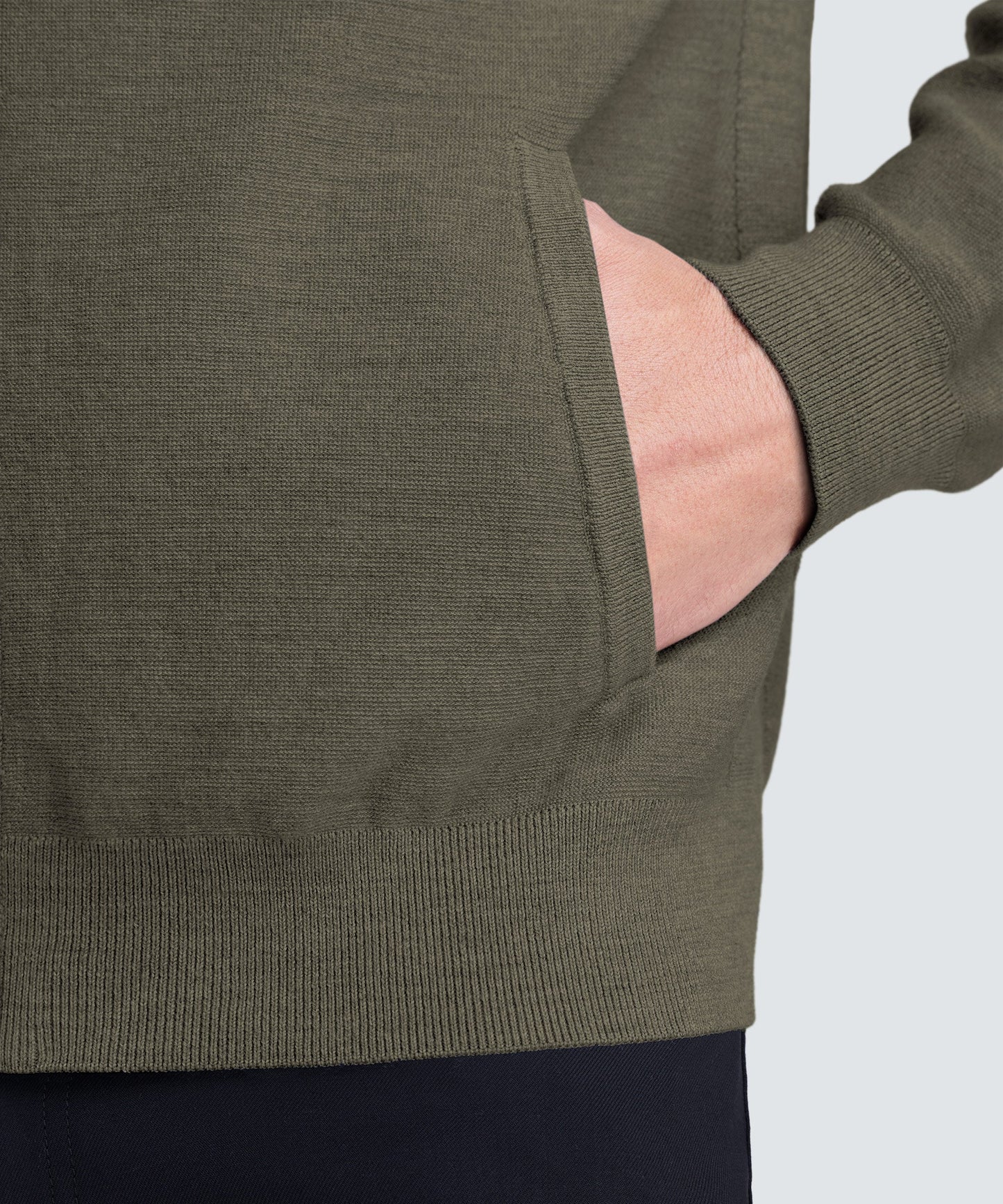 Men's Merino Knit Bomber