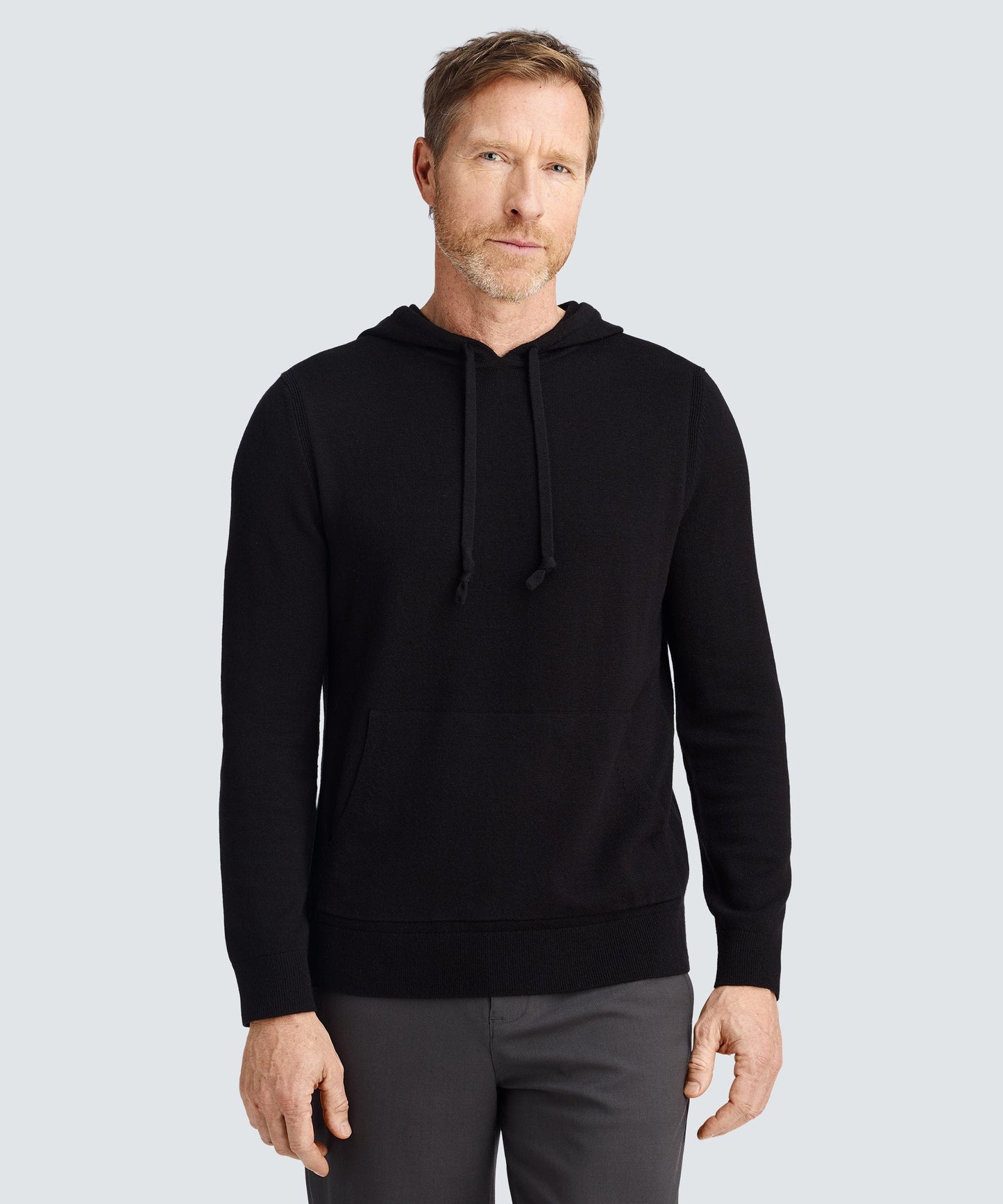 Men’s Merino Knit Pullover Hoodie