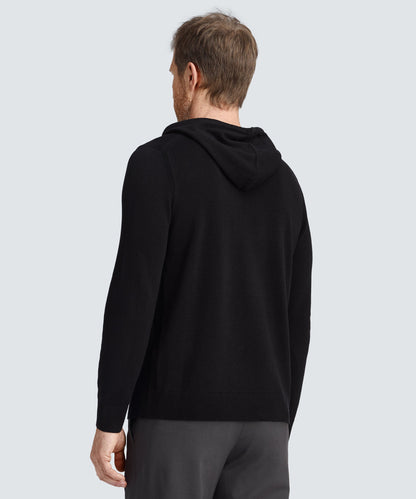 Men’s Merino Knit Pullover Hoodie