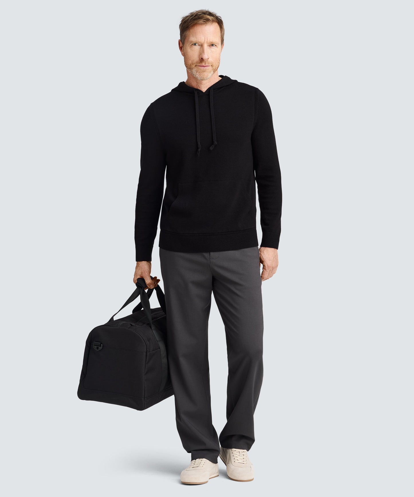 Men’s Merino Knit Pullover Hoodie