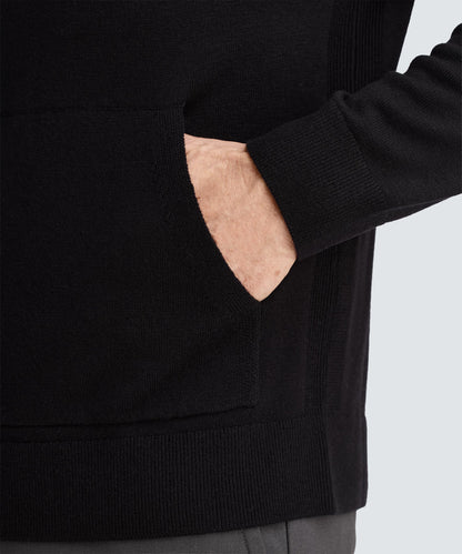 Men’s Merino Knit Pullover Hoodie