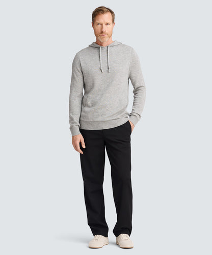 Men’s Merino Knit Pullover Hoodie