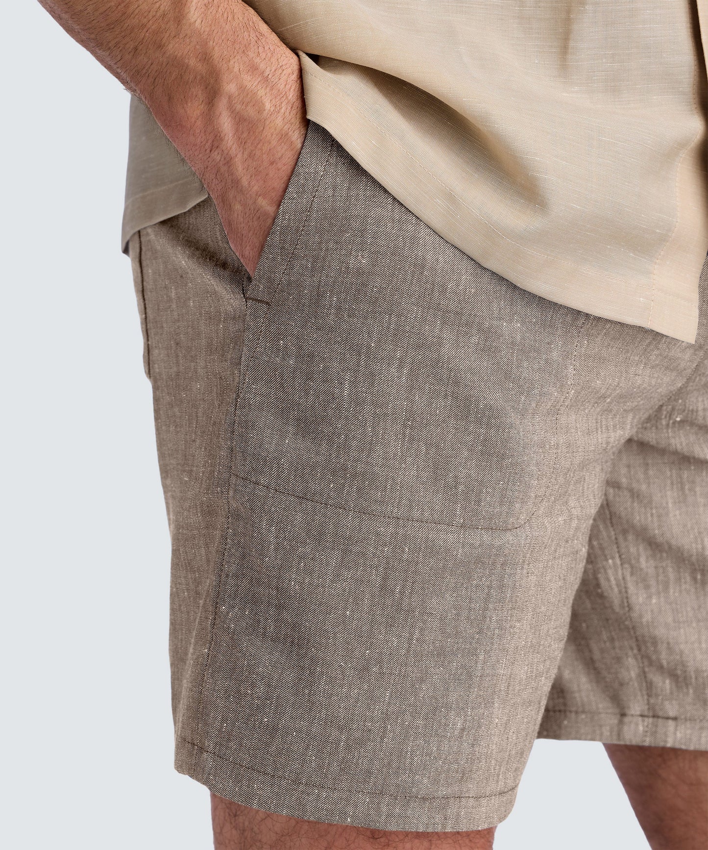 Men’s Merino Linen Beach Shorts