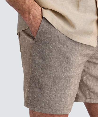 Men’s Merino Linen Beach Shorts