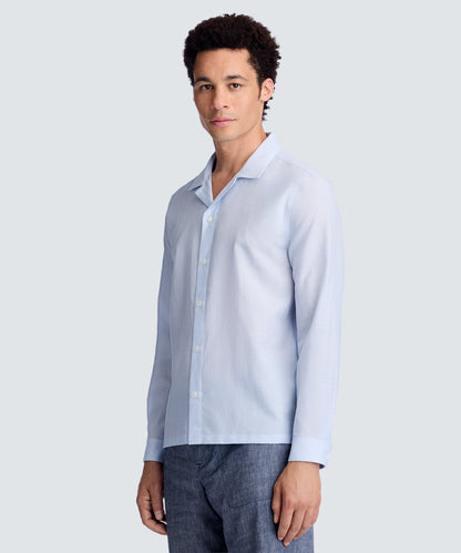 Men’s Merino Linen Button-Up