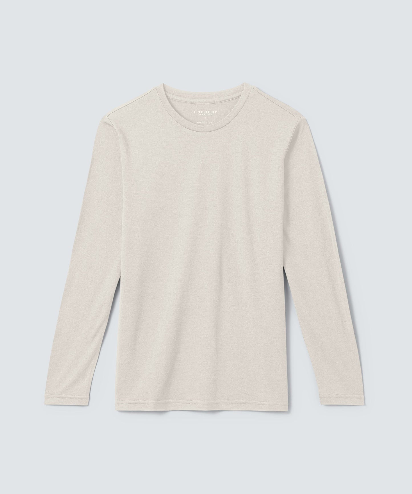 Men's Long Sleeve Merino Crew