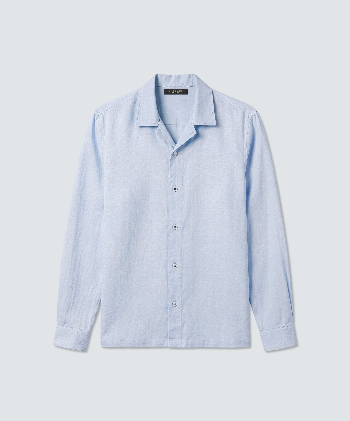 Men’s Merino Linen Button-Up
