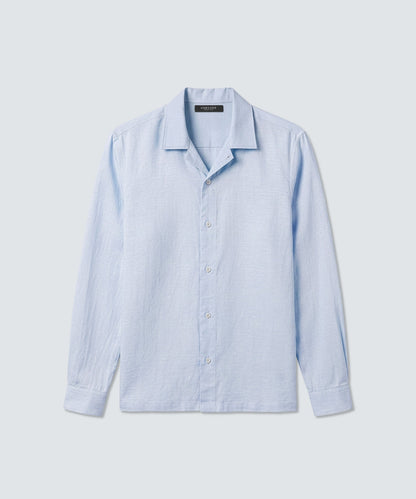 Men’s Merino Linen Button-Up
