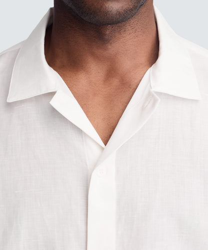 Men’s Merino Linen Button-Up