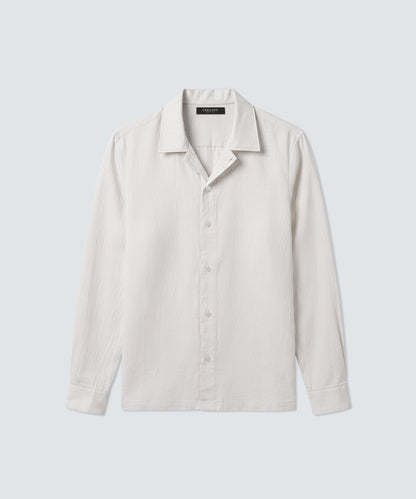 Men’s Merino Linen Button-Up