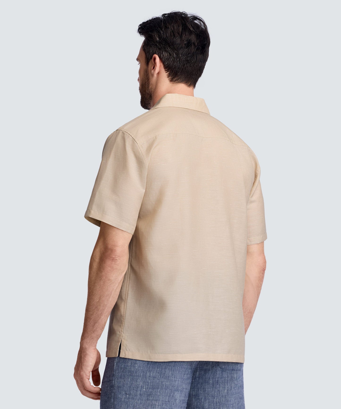 Men’s Merino Linen Tropical Shirt