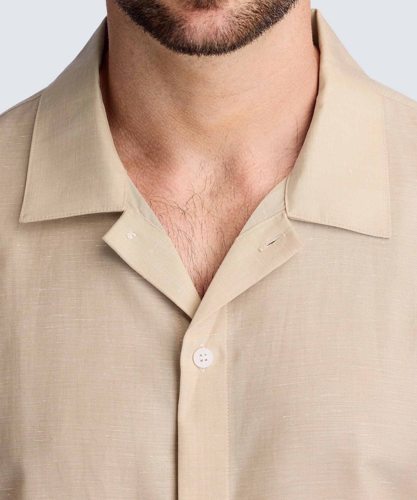 Men’s Merino Linen Tropical Shirt