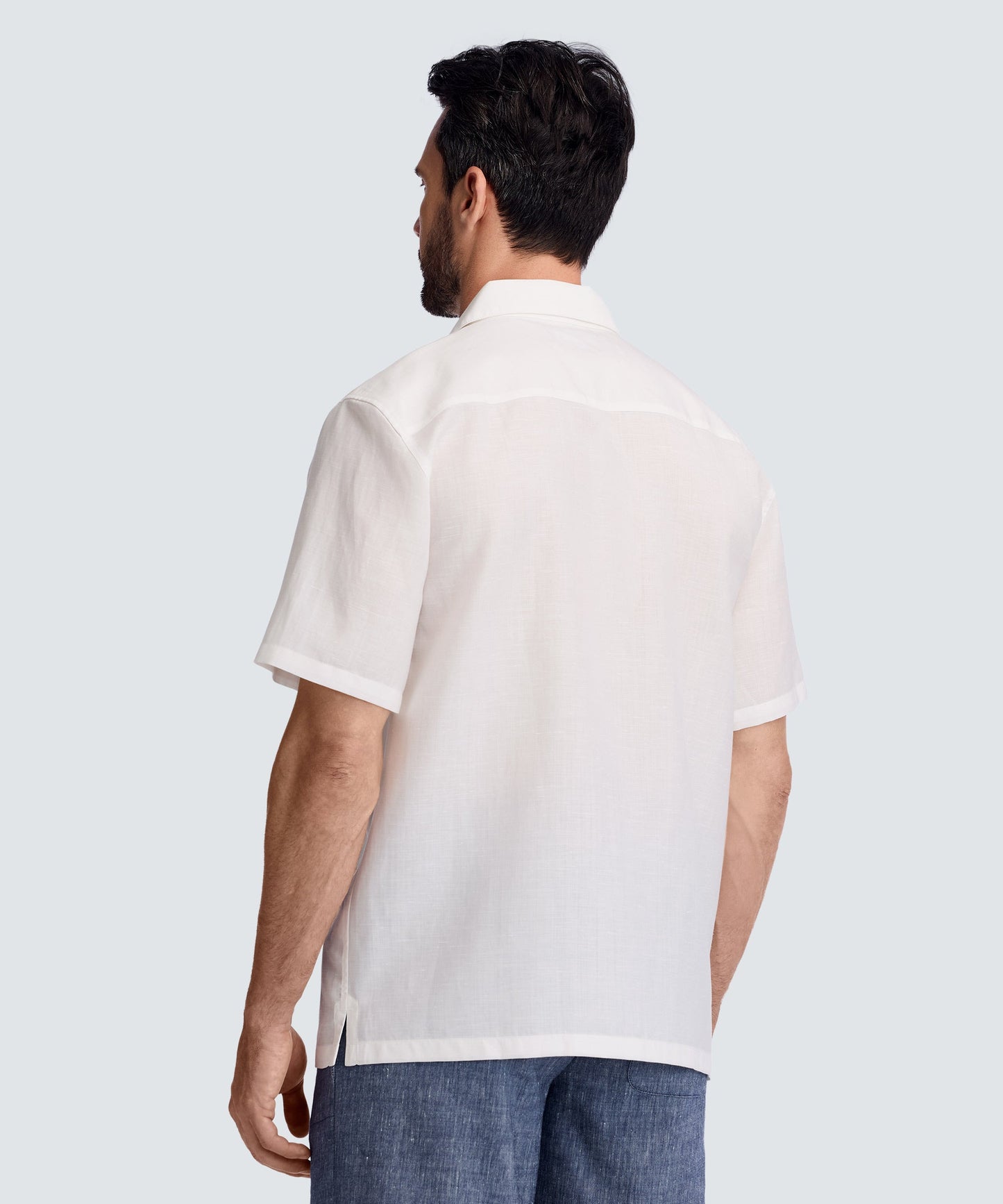 Men’s Merino Linen Tropical Shirt