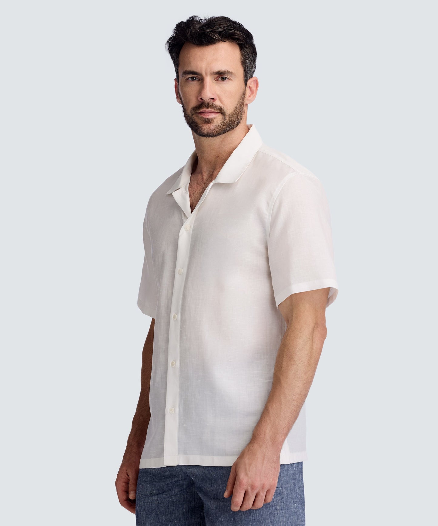 Men’s Merino Linen Tropical Shirt