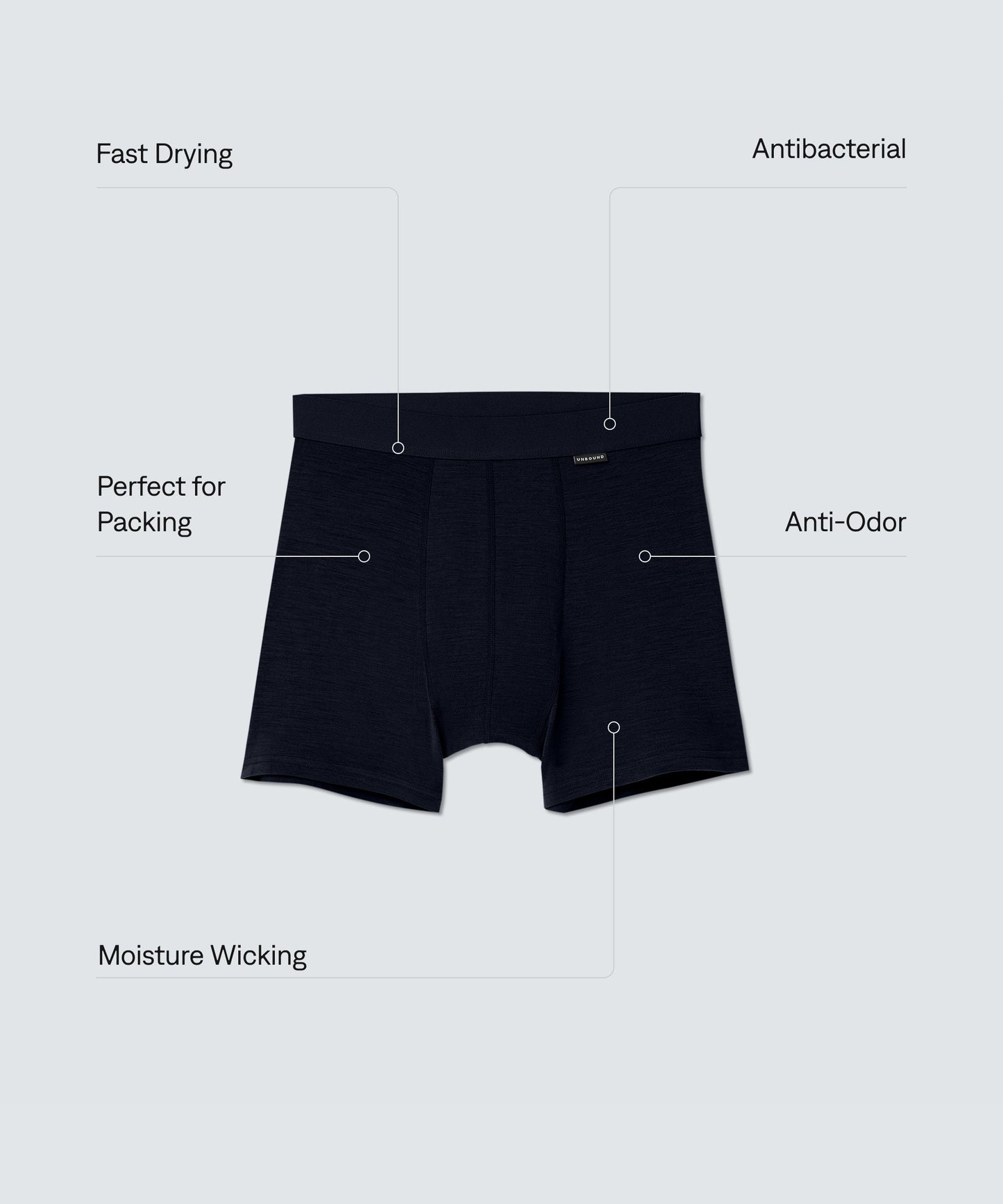 Men's Merino Wool Trunks