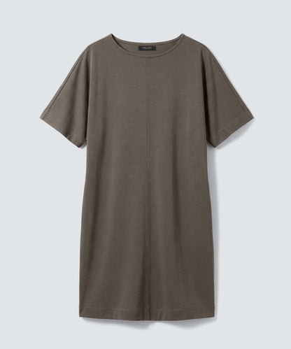 Women's Merino Boatneck T-Shirt Dress