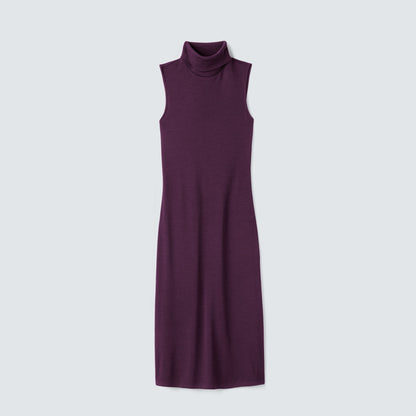 Women's Merino Turtleneck Dress