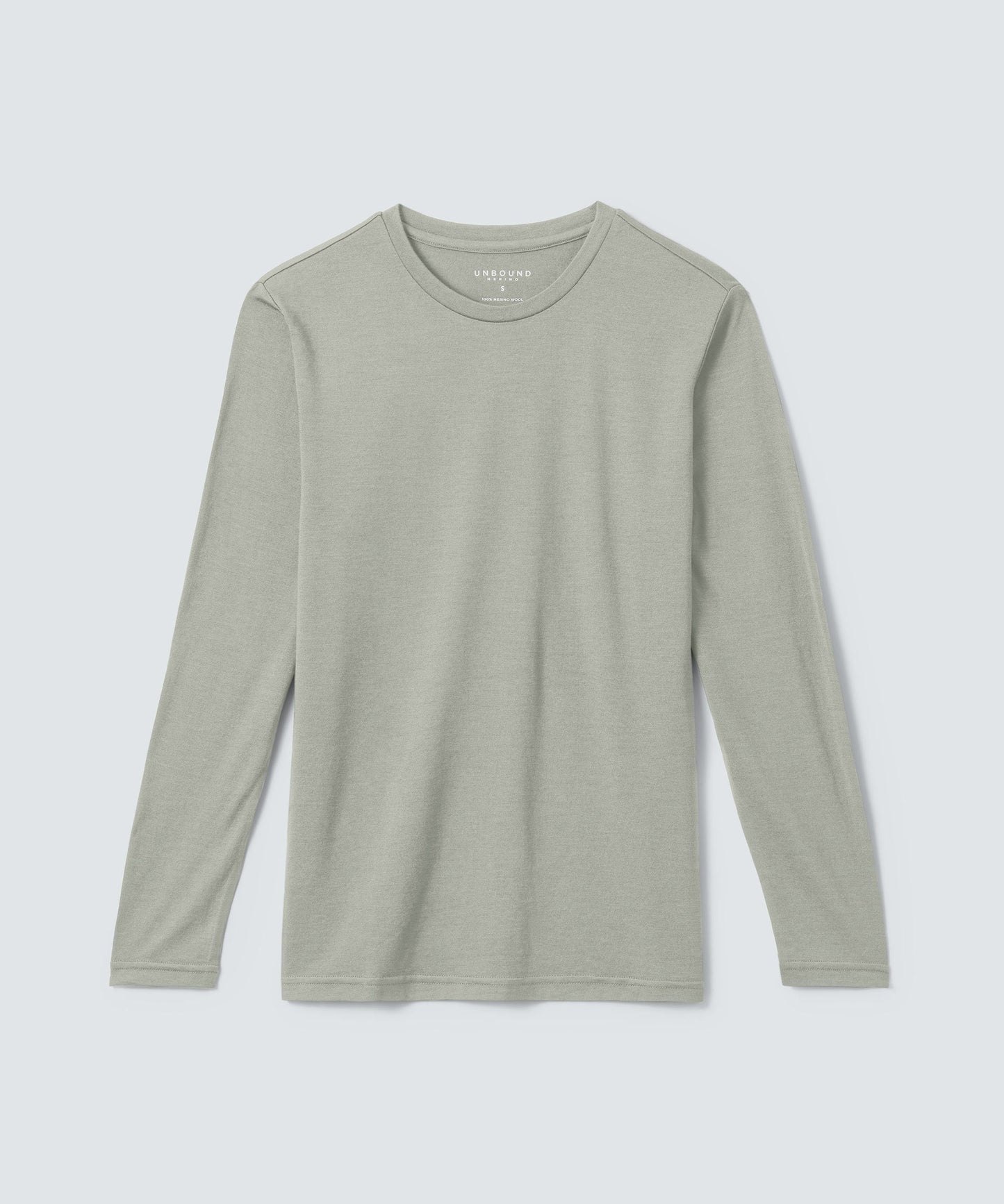 Men's Long Sleeve Merino Crew