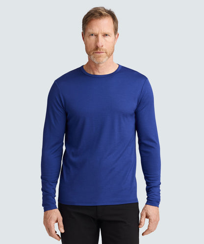 Men's Long Sleeve Merino Crew