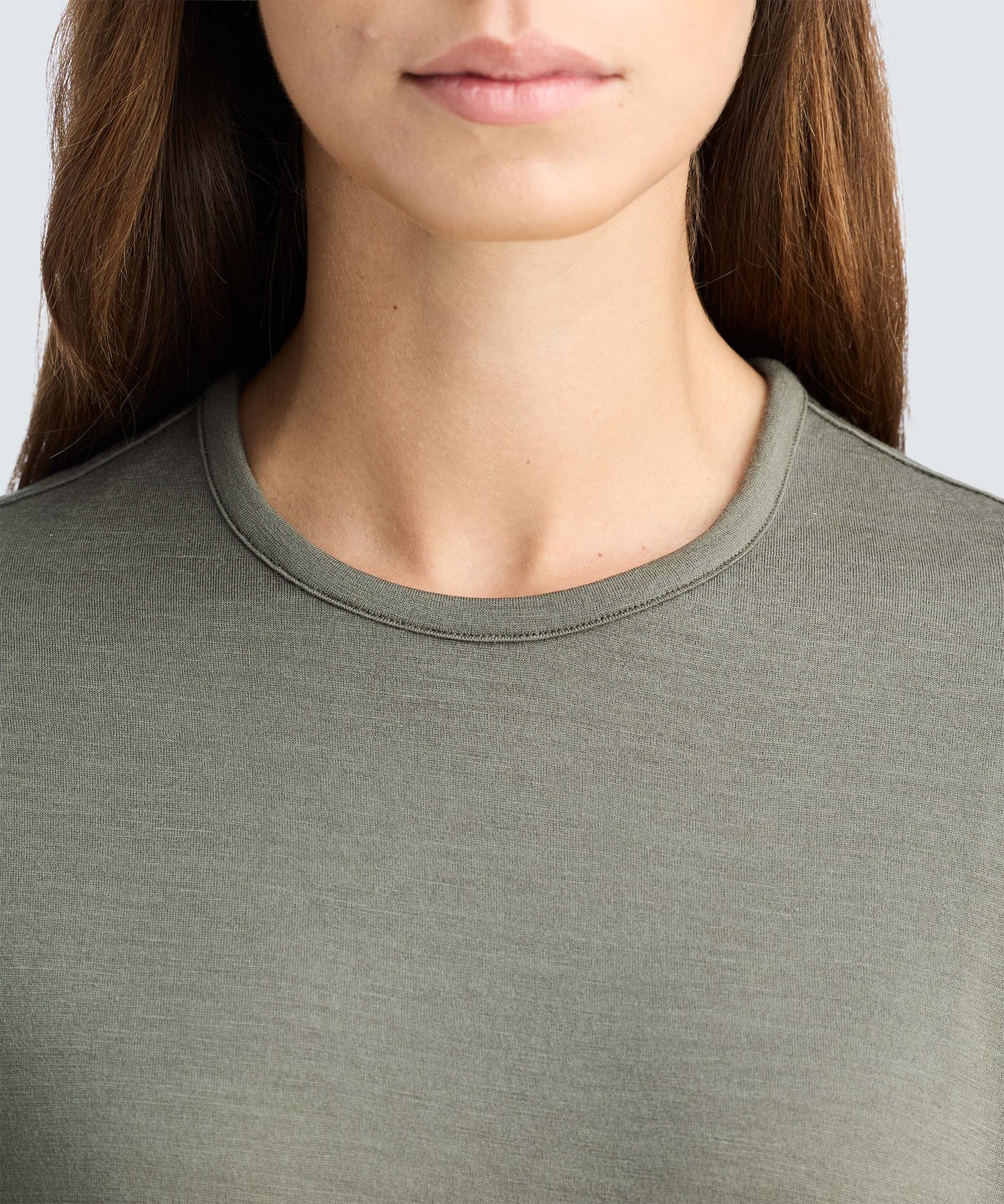Women's Relaxed Long Sleeve Merino Crew