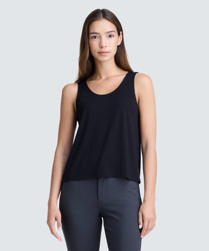 Women's Relaxed Merino Scoop Neck Tank