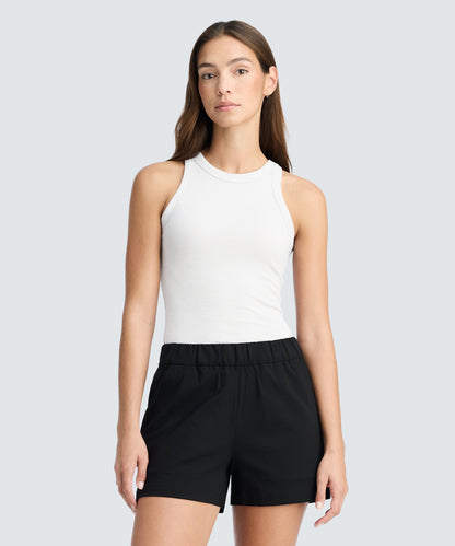 Women's Merino Rib Racer Tank