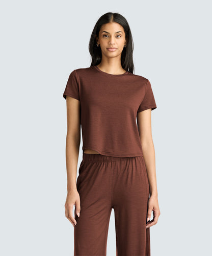 Women's Ultrafine Merino Sleep Top