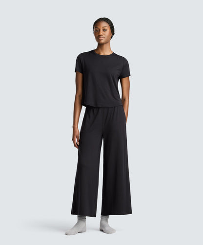 Women's Ultrafine Sleep Top + Bottoms Bundle