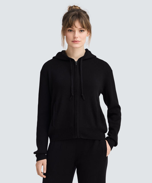 Women’s Merino Knit Hoodie