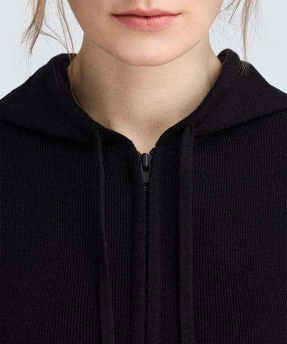 Women’s Merino Knit Hoodie