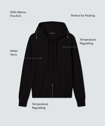 Women’s Merino Knit Hoodie