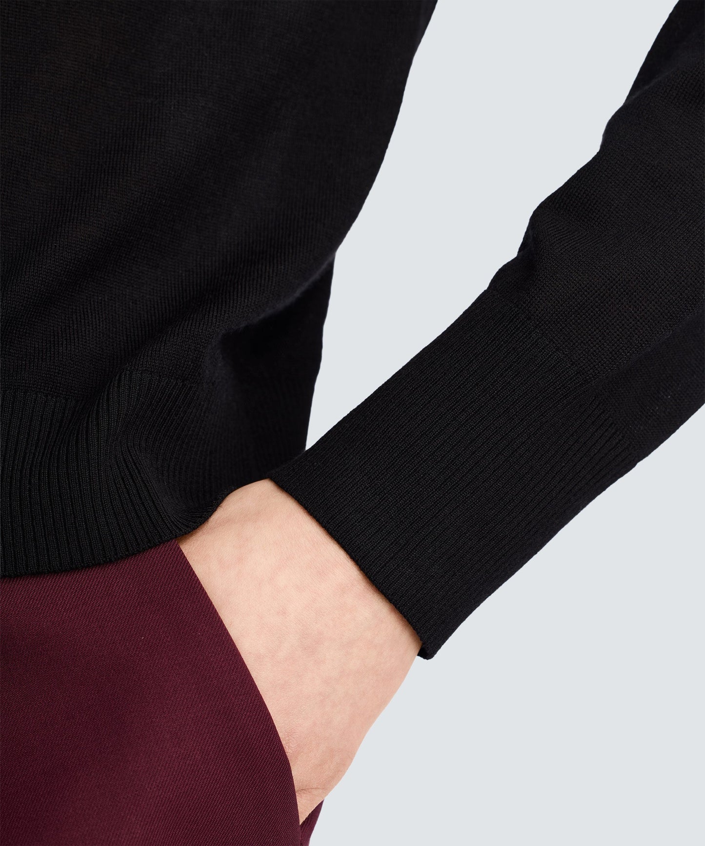 Women’s Long Sleeve Fine Knit Polo
