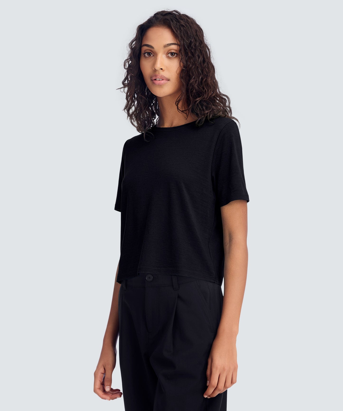 Women's Merino Boxy Tee