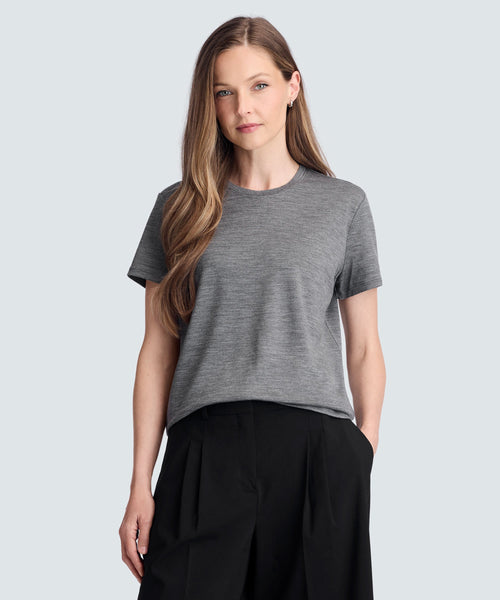 Women's Merino Crew Neck T-Shirt Part 2