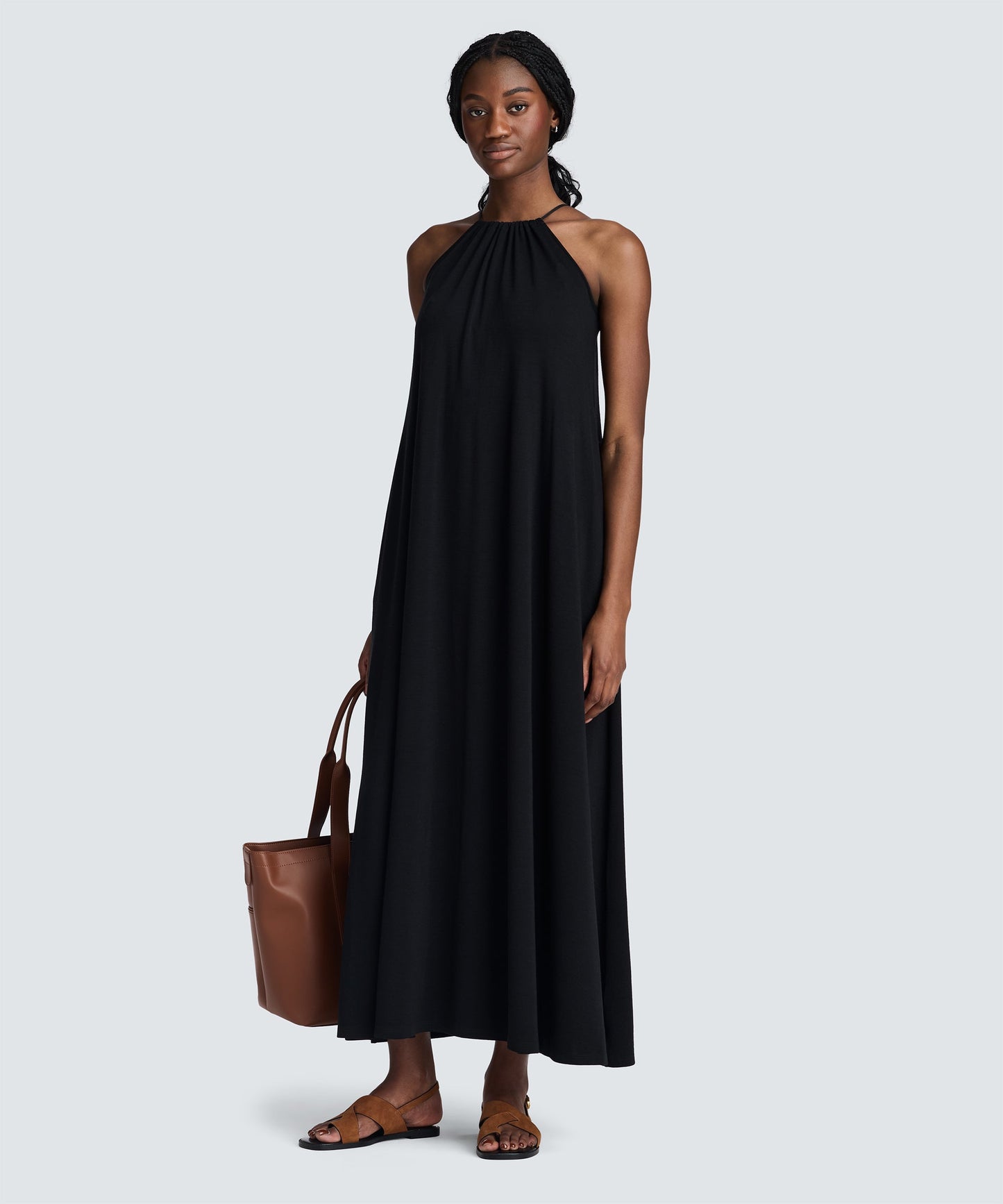 Women’s Merino Halter Dress