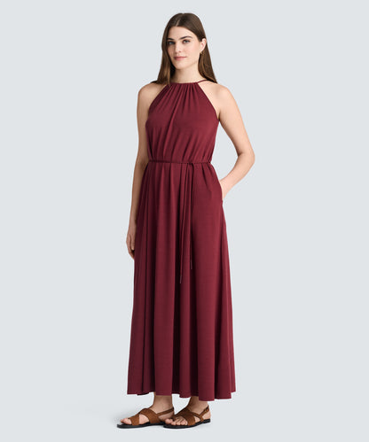 Women’s Merino Halter Dress