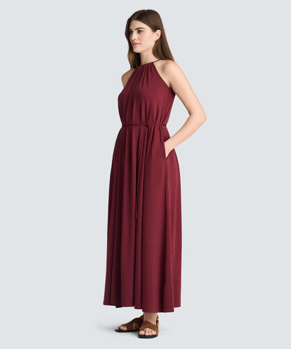 Women’s Merino Halter Dress