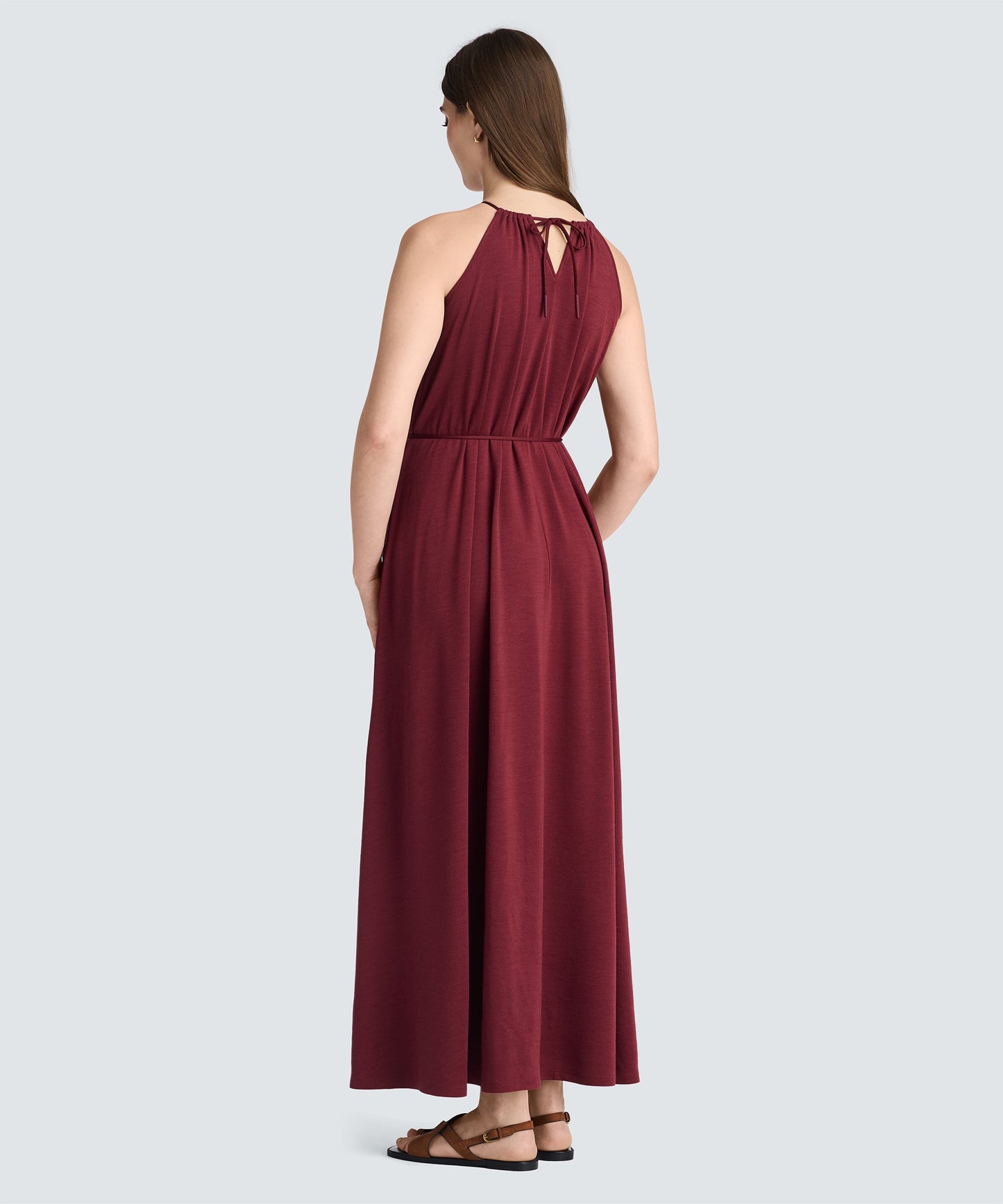 Women’s Merino Halter Dress