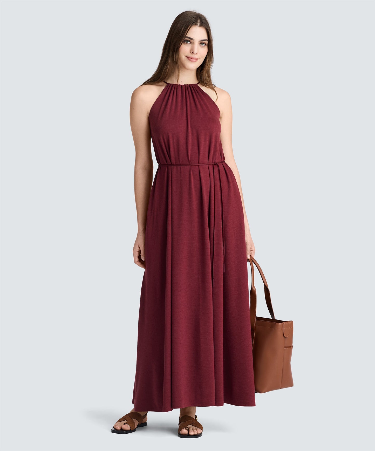 Women’s Merino Halter Dress