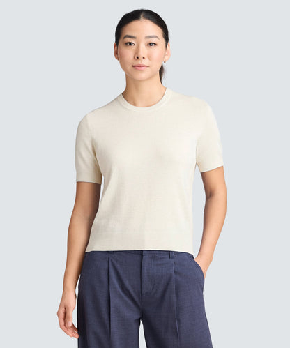 Women's Fine Knit Merino T-Shirt