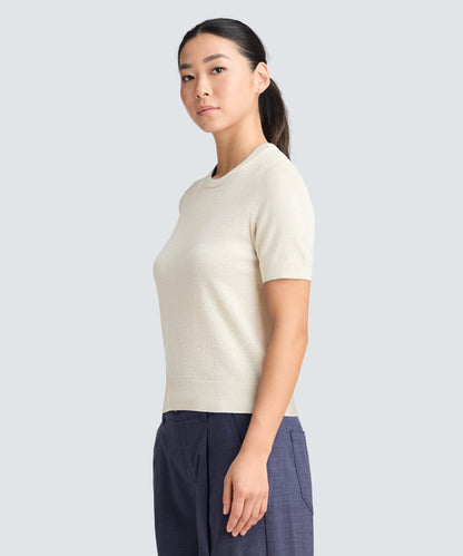 Women's Fine Knit Merino T-Shirt