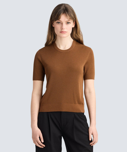 Women's Fine Knit Merino T-Shirt