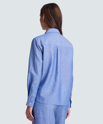 Women’s Merino Linen Shirt