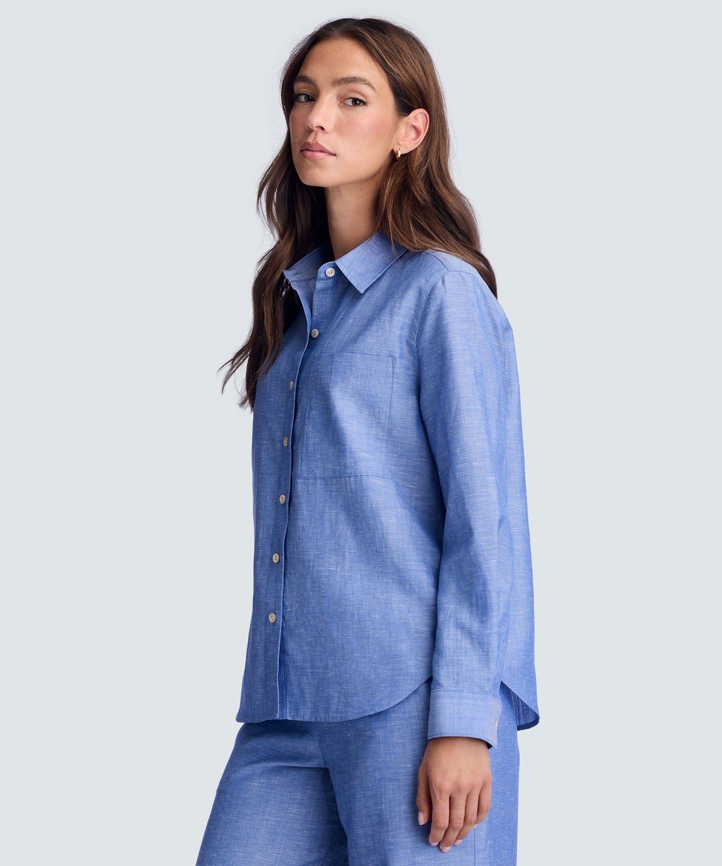 Women’s Merino Linen Shirt