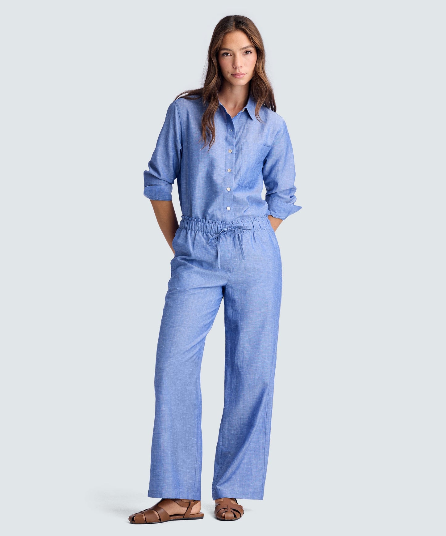Women’s Merino Linen Shirt