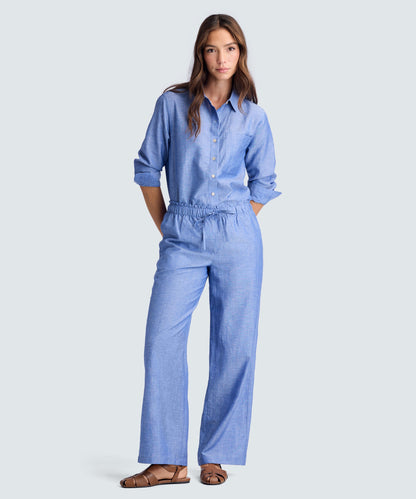 Women’s Merino Linen Shirt