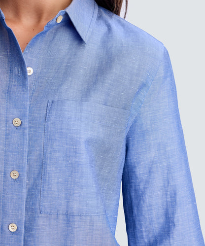 Women’s Merino Linen Shirt