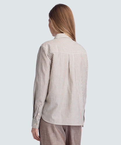 Women’s Merino Linen Shirt